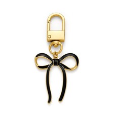 Black Bow Keychains For Women Cute Bow Keyrings Charms Handbag Car Key Chain ...