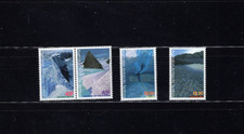 Australian Antarctic L98-101 Nature Landscapes 1996 Xf Mnh Complete Set Sc