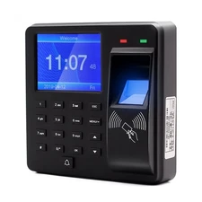 Office Biometric Employee Time Clock Fingerprint Checking-in Attendance Machine