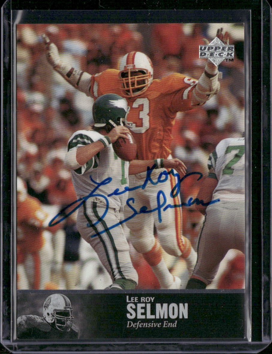 1997 Upper Deck Legends #AL-61 Lee Roy Selmon Autographs