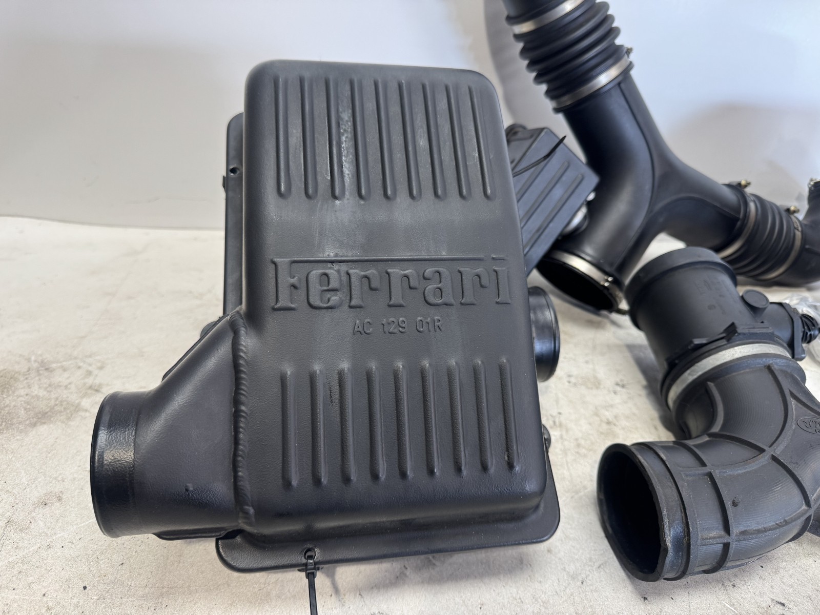 1999 FERRARI F355 CONVERTIBLE OEM U.S. LHD AIR BOXES FILTERS MAF PIPES INTAKE