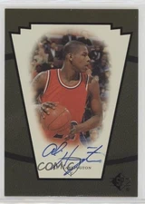 1998-99 SP Top Prospects Vital Signs Al Harrington #AH Rookie Auto RC