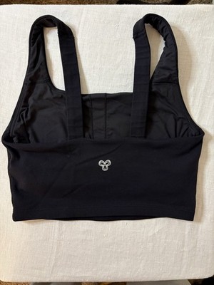 Aritzia TnAction Black Wireless Pullover Sports Bra  Size S