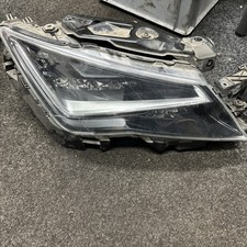 SEAT LEON MK3 2013-2017 LED HEADLIGHT RIGHT DRIVER COMPLETE GENUINE 5F2941008D