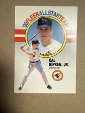 1990 FLEER ALL STAR TEAM CAL RIPKEN JR (ORIOLES) #8 NM/MT