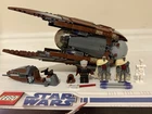 LEGO 7752 Star Wars Count Dooku’s Solar Sailer 99% Complete - Missing 2 Stickers
