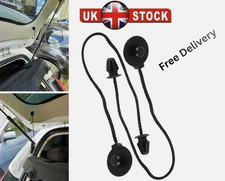 2pc For FORD FOCUS MK3 2011-18 Parcel Shelf Tray Cover string strap rope clips