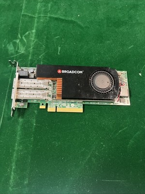 Broadcom BCM958802A8046C Dual Port 25GbE SFP28 PCIe x8 16GB DDR4 SmartNIC Card