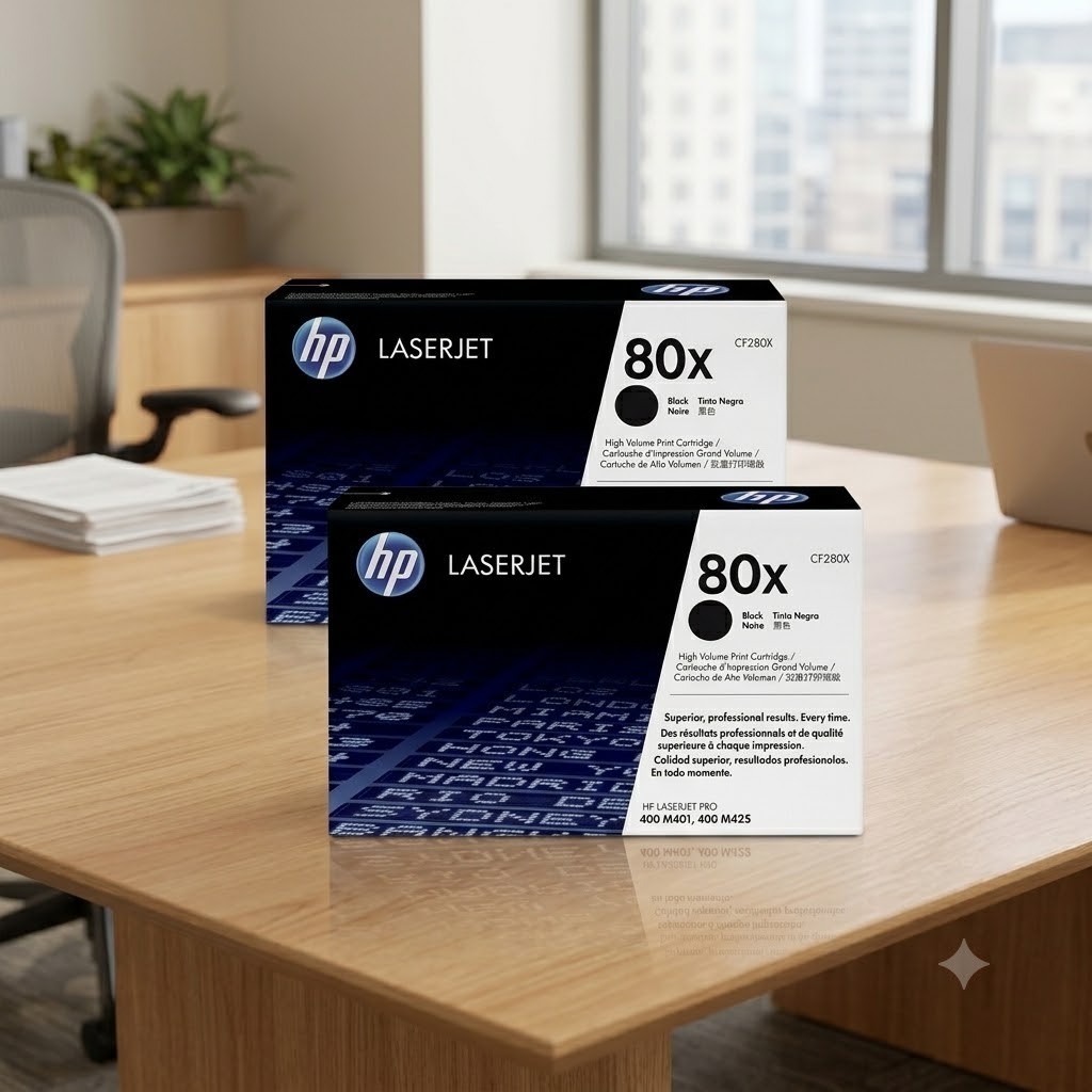 New Hp 80X CF280X Black Toner Cartridge Compatible ✅2 Pack High Yield Closed Box