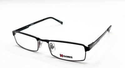 NEW X GAMES GRIND DOWN 001 BLACK AUTHENTIC EYEGLASSES 48-17