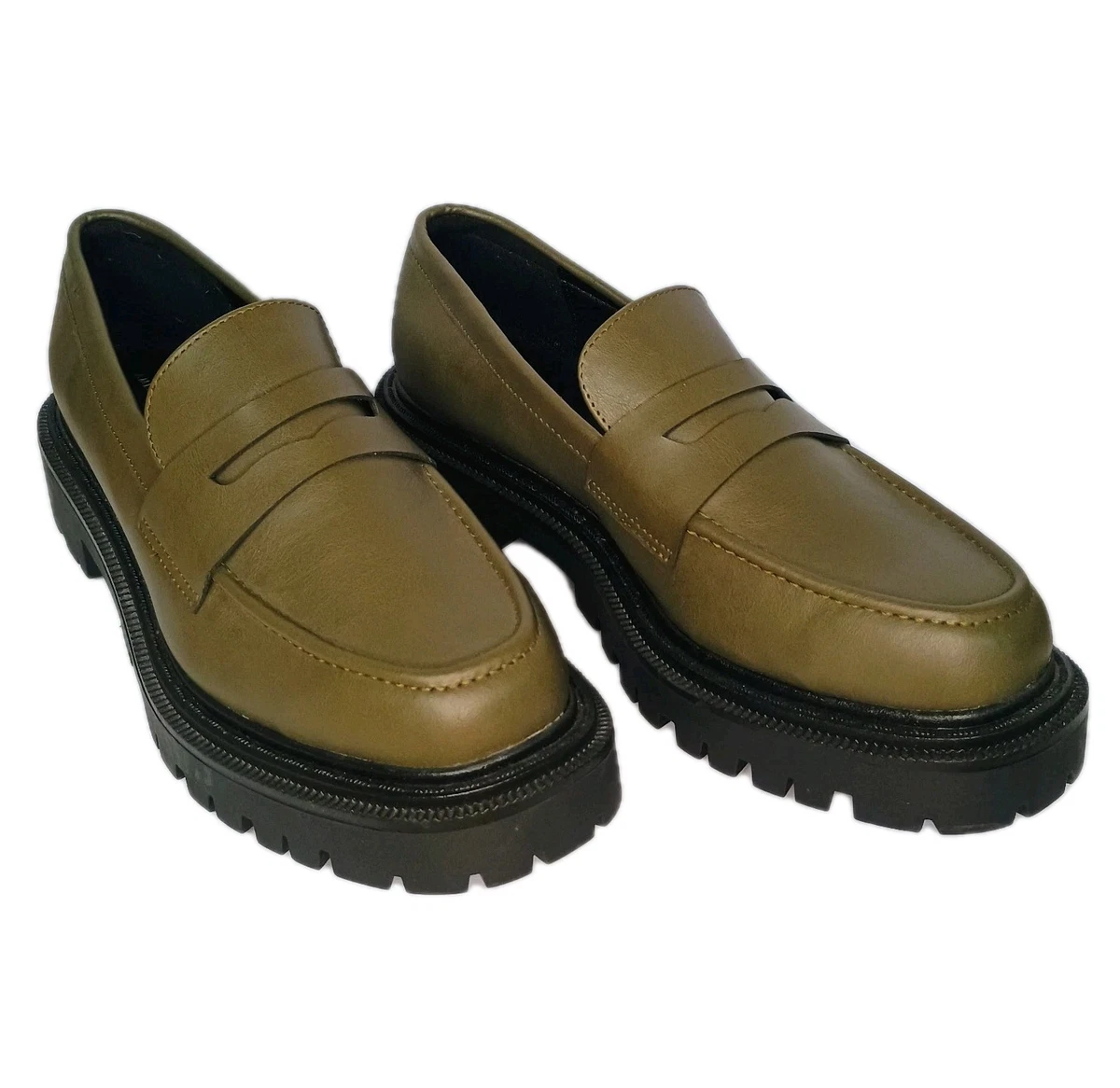 靴 AMERI PLATFORM SQUARE TOE LOAFER AMERI PLATFORM SQUARE TOE LOAFER