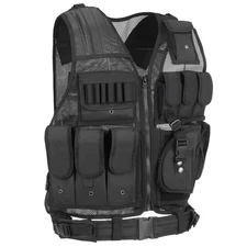 Tactical Vest Multi-Pockets Combat Vest Outdoor Military Airsoft Army Vest KJXW