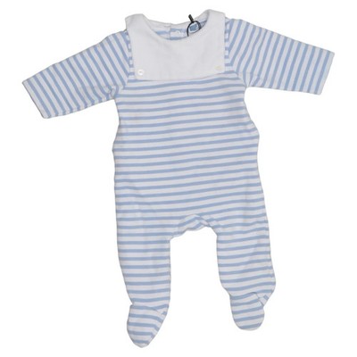 Jacadi, Strampler, Größe: 50, Blau/Weiß, Streifen, Unisex (Kinder) #kHW