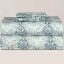 Briarwood Home  Printed Flannel Sheet Set, 100 Natural Cotton, Soft, Warm  Dee