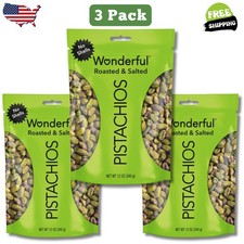 Wonderful Pistachios No-Shell Roasted and Sal...
