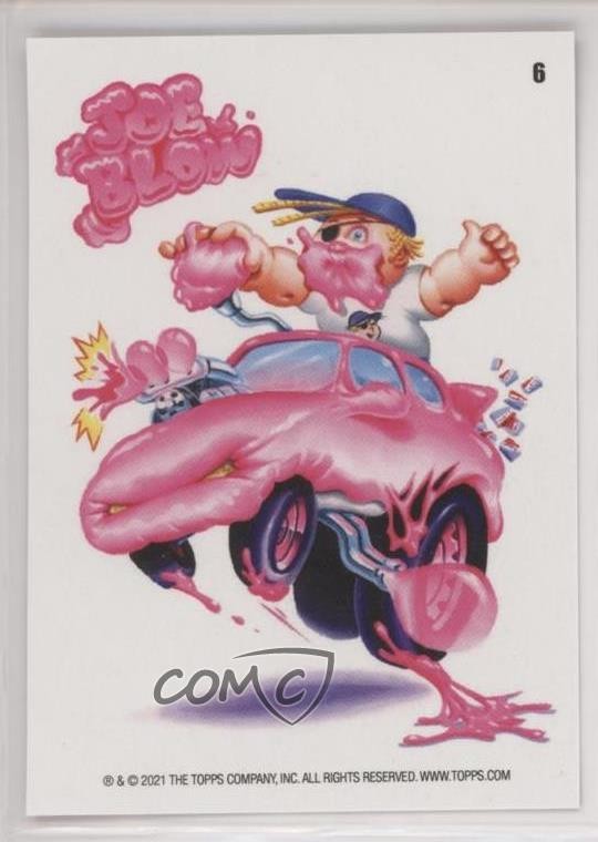 2021 Topps Garbage Pail Kids Krashers Series 2 #6 Joe Blow front