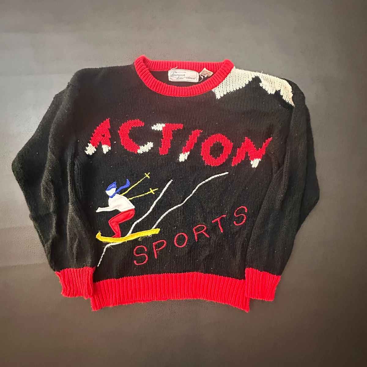 vintage ski men sweaters products for sale | eBay