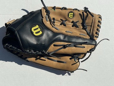 Wilson A360 14  Genuine Leather Softball Glove  RHT AO360 ES14 Brown Black