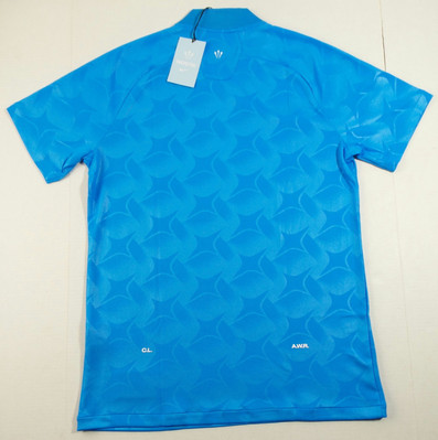 NEW Nike NOCTA Turks and Caicos Soccer Jersey Blue Glow Size Men's