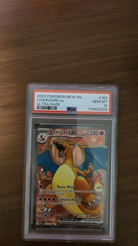 Charizard ex 183/165 Sv: Scarlet & Violet 151 Holo PSA 10