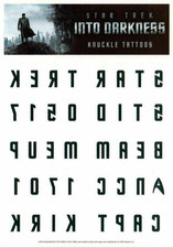 Star Trek : Tatouages ​​Articulations temporaires Into Darkness