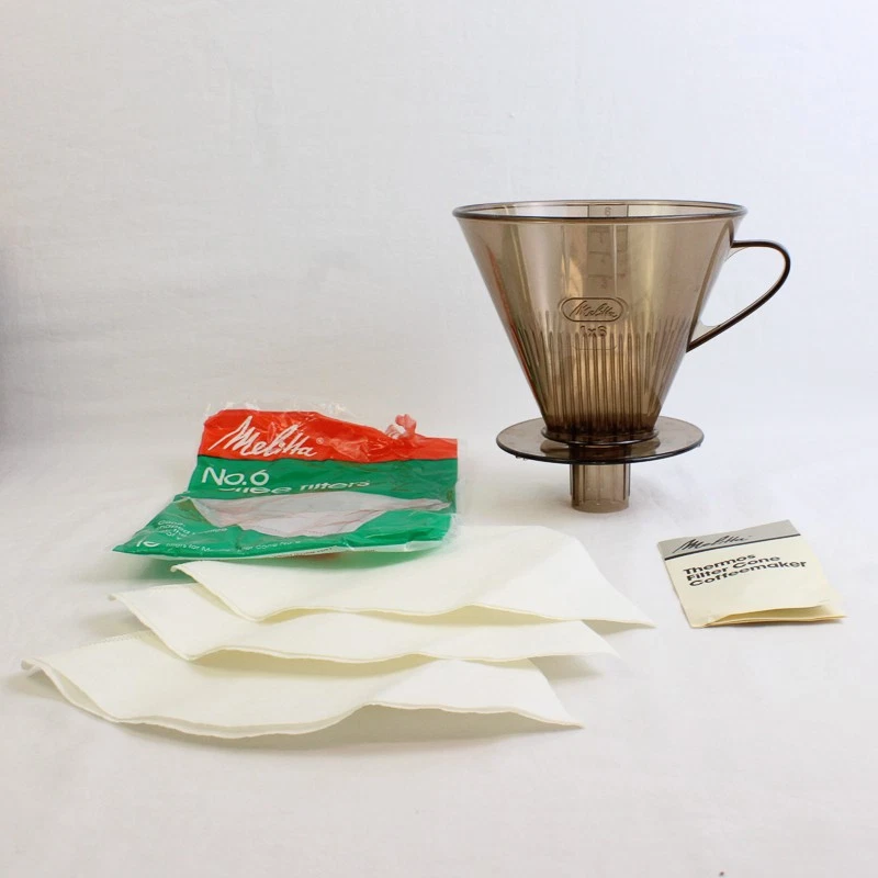 Cafeteira Melitta Thermos Filter-Cone na caixa original 1983 - Imagem 2 de 4