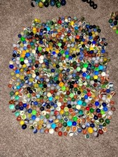 Over 700 Vintage Marbles