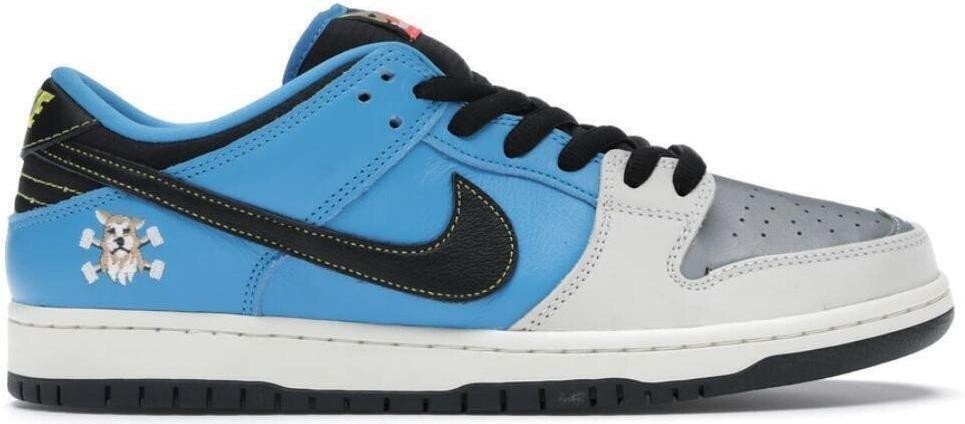 Size 11 - Instant Skateboards x Nike Dunk Pro SB QS Low Blue for