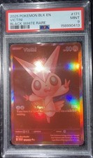 Pokemon TCG Victini 171/086 Sv: Black Bolt Reverse Holo ENG PSA 9