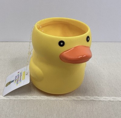 Toothpaste / Toothbrush Holder Cute Rubber Duck Cup