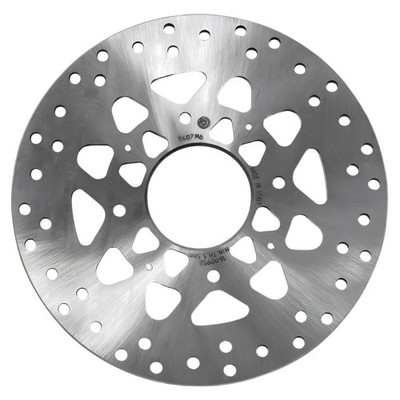 Brake disc Brembo Oro 68B407M6 with approval, rigid rear 256x6mm for Honda
