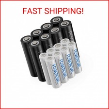 POWEROWL AA AAA Rechargeable Batteries, Pre-Charged High Capacity 2800mAh  1000