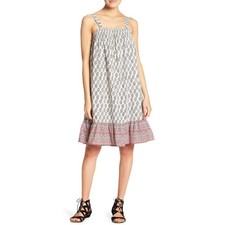 Beachlunchlounge Printed Smocked Dress Size XS NWT