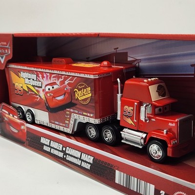 2026 Mack Hauler Disney Pixar Cars 1:55 Truck (1$ Shipping On