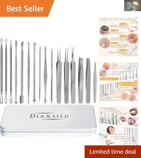 Compact Stainless Steel Blackhead Remover Tools Set Gift for Skincare Lovers