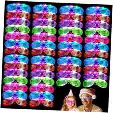 40 Pack Led Glasses,Light Up Glasses,Glow Glasses Glow In The 40PC-glow glasses