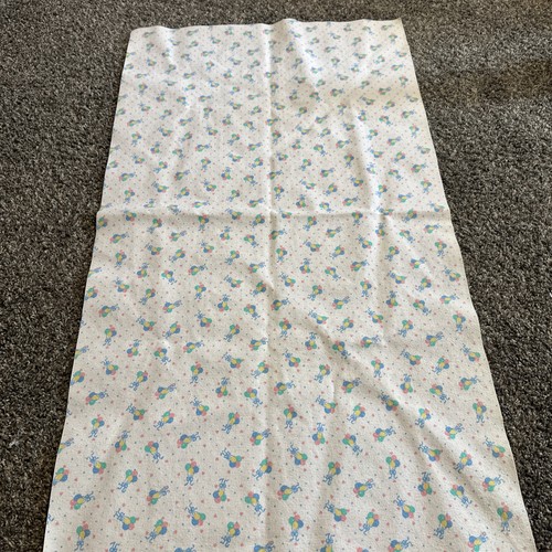 Vintage Baby Changing Mat Lap Pad Balloons & Hearts