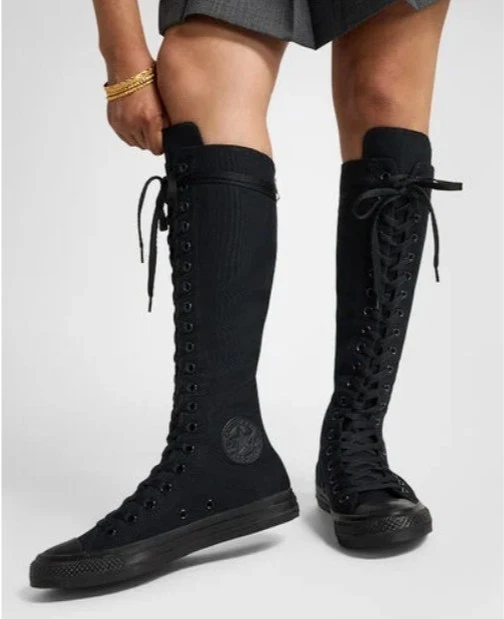 Converse Chuck Taylor All Star XXHi A12325C Black Knee High 6.5 8.5 New Unisex - Image 2 of 4