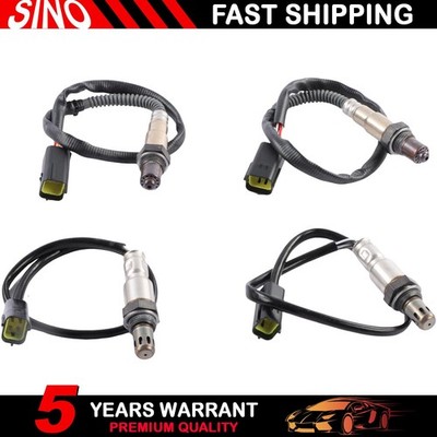 4pcs Up & Downstream Oxygen Sensor For 2011 2012 2013 Infiniti QX56 M56 5.6L