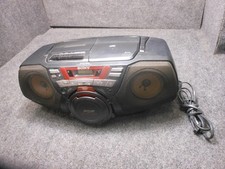 Sony CD/Radio/Cassette Boombox Portable Stereo CFD-G50 Woofer With Cord Tested