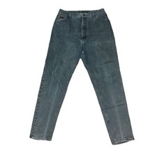 Vintage Wrangler Jeans Denim 90s Women's 32x28 USA Made Washed Green Color VTG
