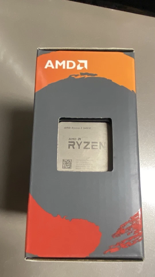 全新带盒 带冷却器 / 盒 AMD 锐龙 5 1600X 3.6 GHz 六核 CPU YD160XBCM6IAE AM4 — 第 2/4 张图片