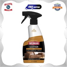 Weiman Leather Cleaner, Conditioner  Protector, Car Interior  Furniture
