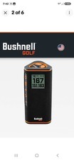 Bushnell Wingman View Golf GPS Bluetooth Speaker w/ Magnetic Mount Black/Orange