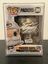 Authentic Eddie Lacy Auto Funko Green Bay Packers / Pop Protector