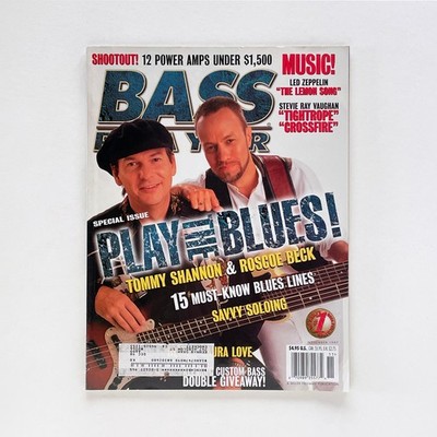 1997 Bassists Tommy Shannon & Roscoe Beck   Bass Player Magazine   Blues