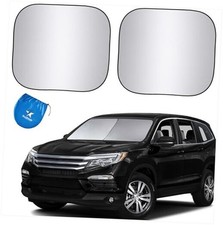 Windshield Sun Shade with Shield-X Reflective Technology. See Large Max