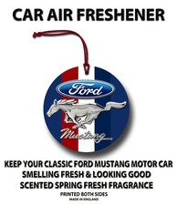 FORD MUSTANG CAR HANGING AIR FRESHENER.