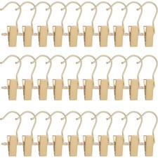 50 PCS Boot Hangers for Closet, Laundry Hooks with Clips,Heavy Duty Boot Clip...
