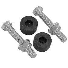 2x Front Hood Bumper Stops Bolt Fit For Chevrolet Buick Oldsmobile Pontiac